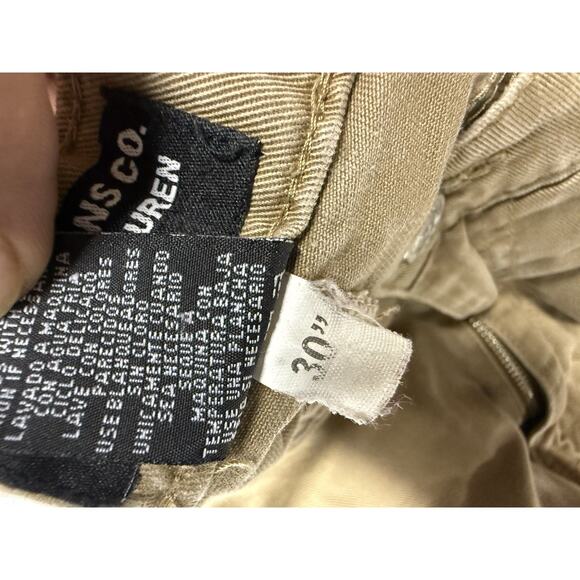 RL Polo Jeans Ralph Lauren Baggy Jeans Mens 38x30 Color brown Soft Fabric - Picture 8 of 11